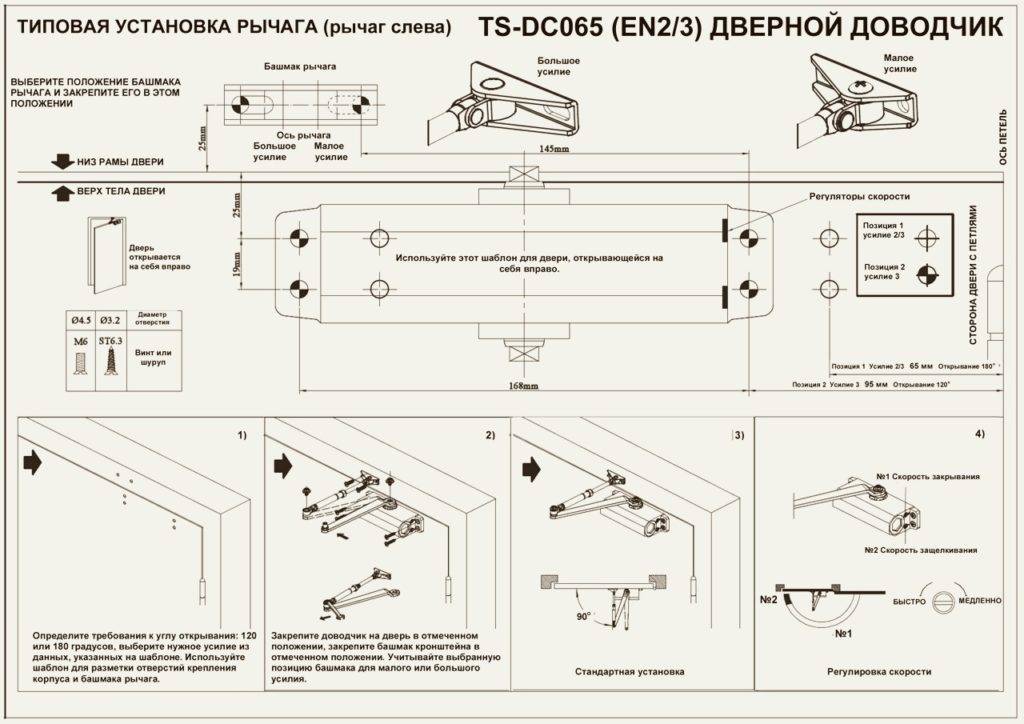 Как установить доводчик на дверь: монтируем своими руками