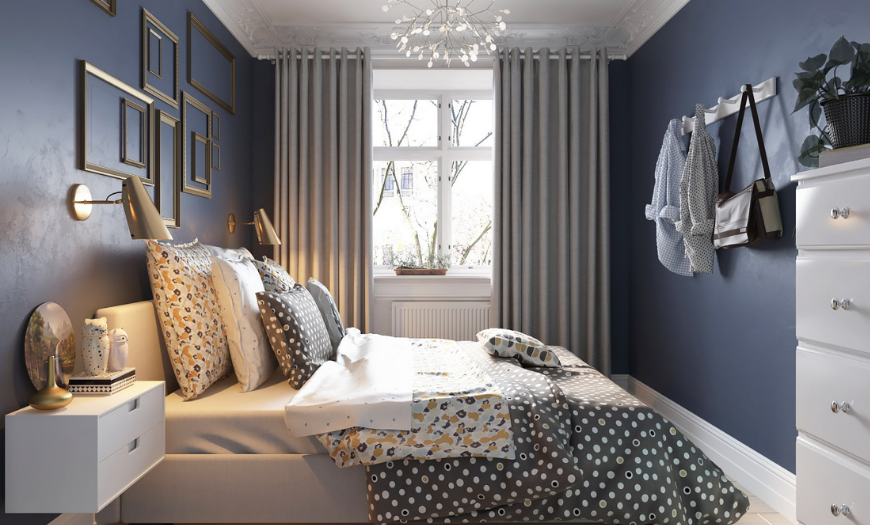 Обои в спальне: фото в интерьере и рекомендации по созданию дизайна