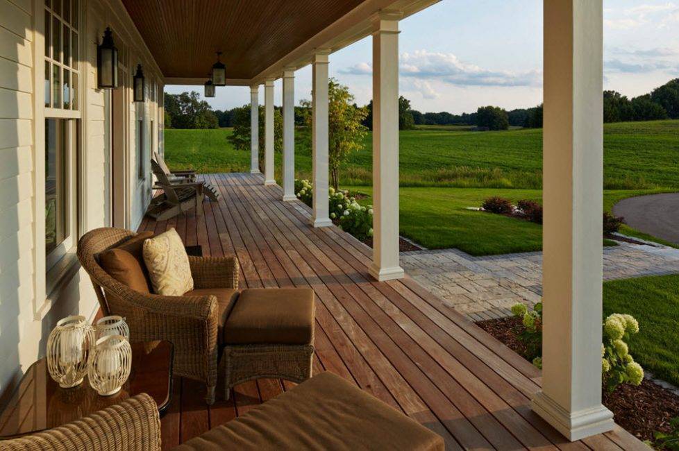 Проект одноэтажного дома с террасой: современные идеи и дизайнерские решения