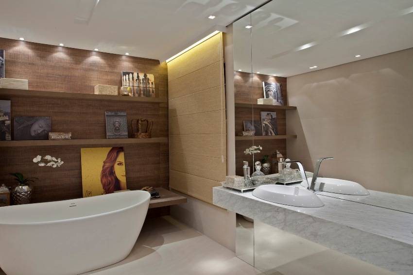 Обои для ванной комнаты: универсальное решение для стильного помещения