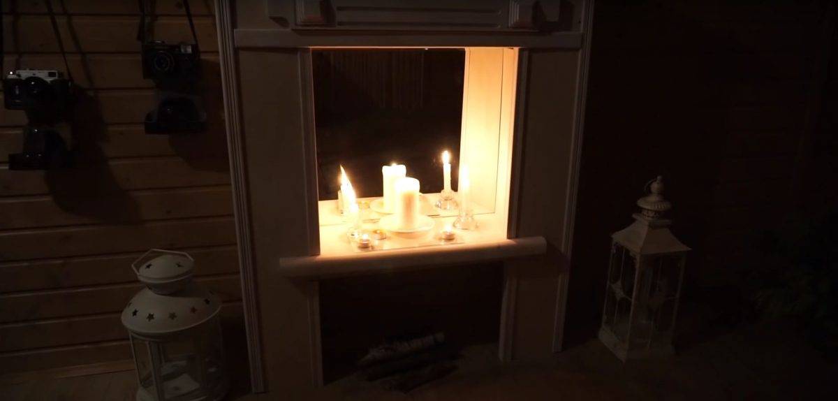 Декоративный камин своими руками: пошаговая инструкция