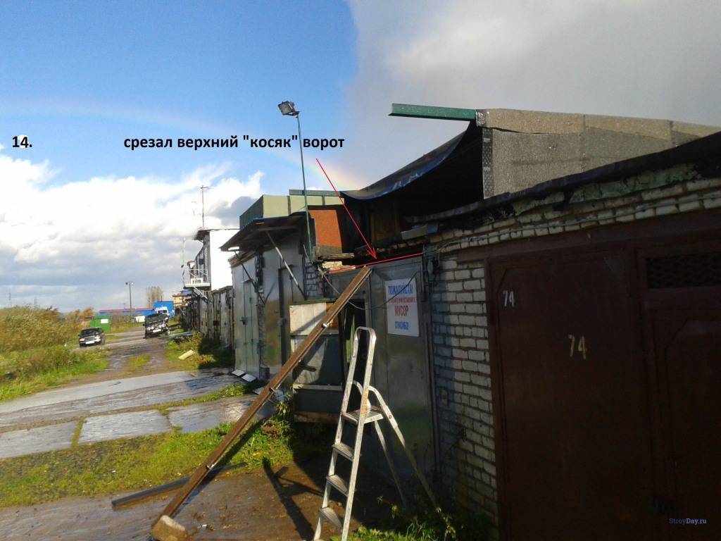 Как увеличить высоту гаража — мастер класс от подписчика