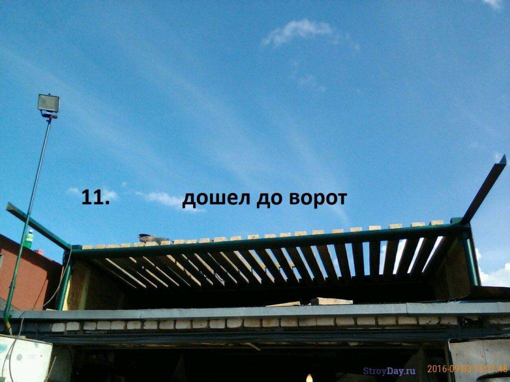 Как увеличить высоту гаража — мастер класс от подписчика