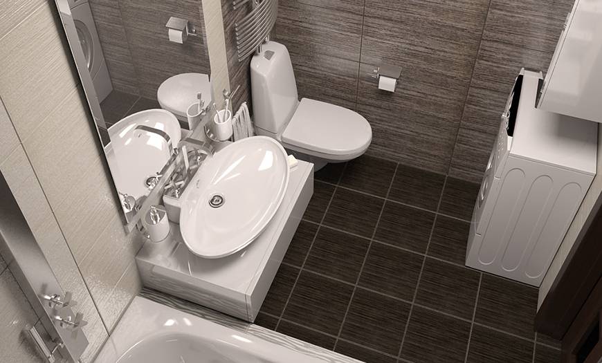 Ремонт ванной комнаты и туалета, фото интересных решений