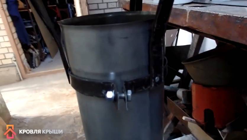 Колпак на трубу дымохода: как выбрать конструкцию или сделать ее своими руками