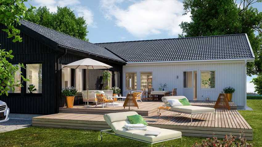 Одноэтажные финские дома: доступное, качественное и экологичное жилье