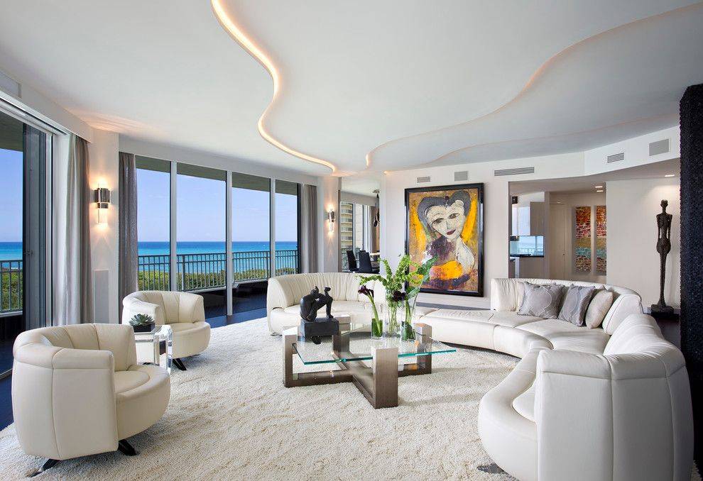 Подвесные потолки из гипсокартона: фото, дизайн разных комнат