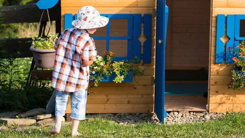 Детский домик своими руками: варианты, идеи и инструкции