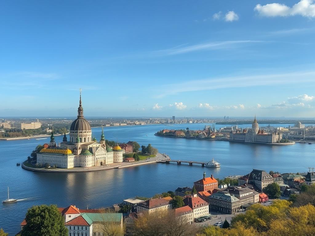 Islands of Saint Petersburgфото