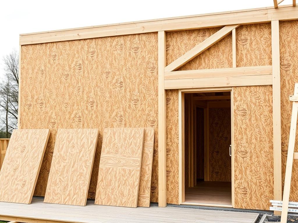 OSB boards in construction and renovationфото