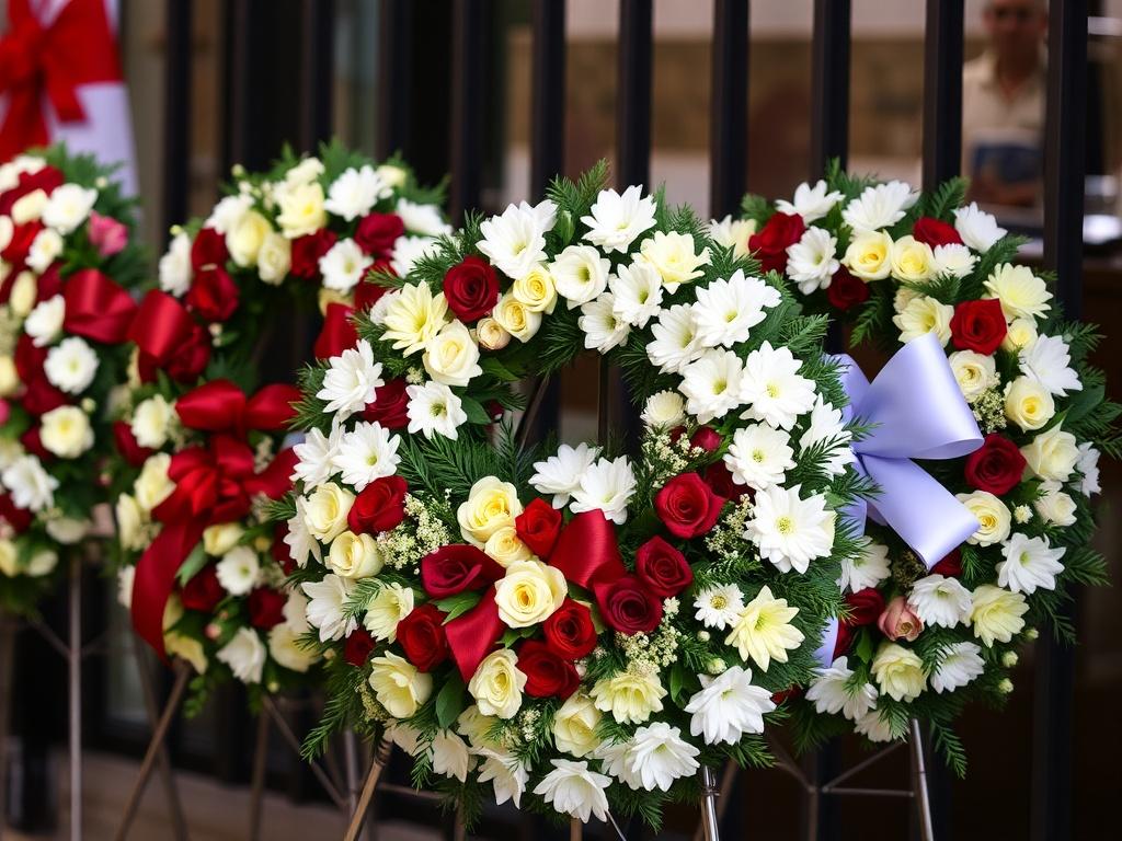 Ритуальные венки: как выбрать, заказать и почему это важно