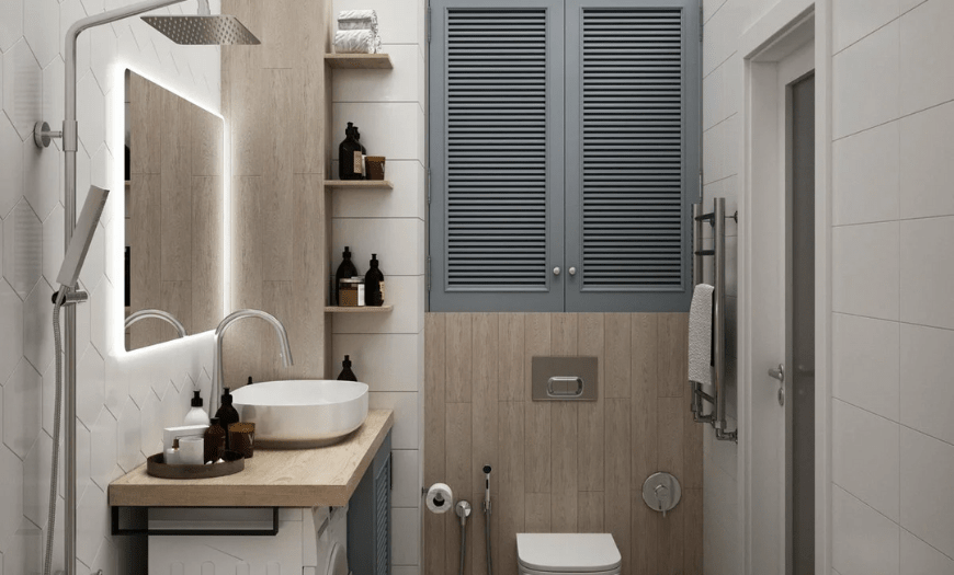 Ремонт ванной комнаты и туалета, фото интересных решений