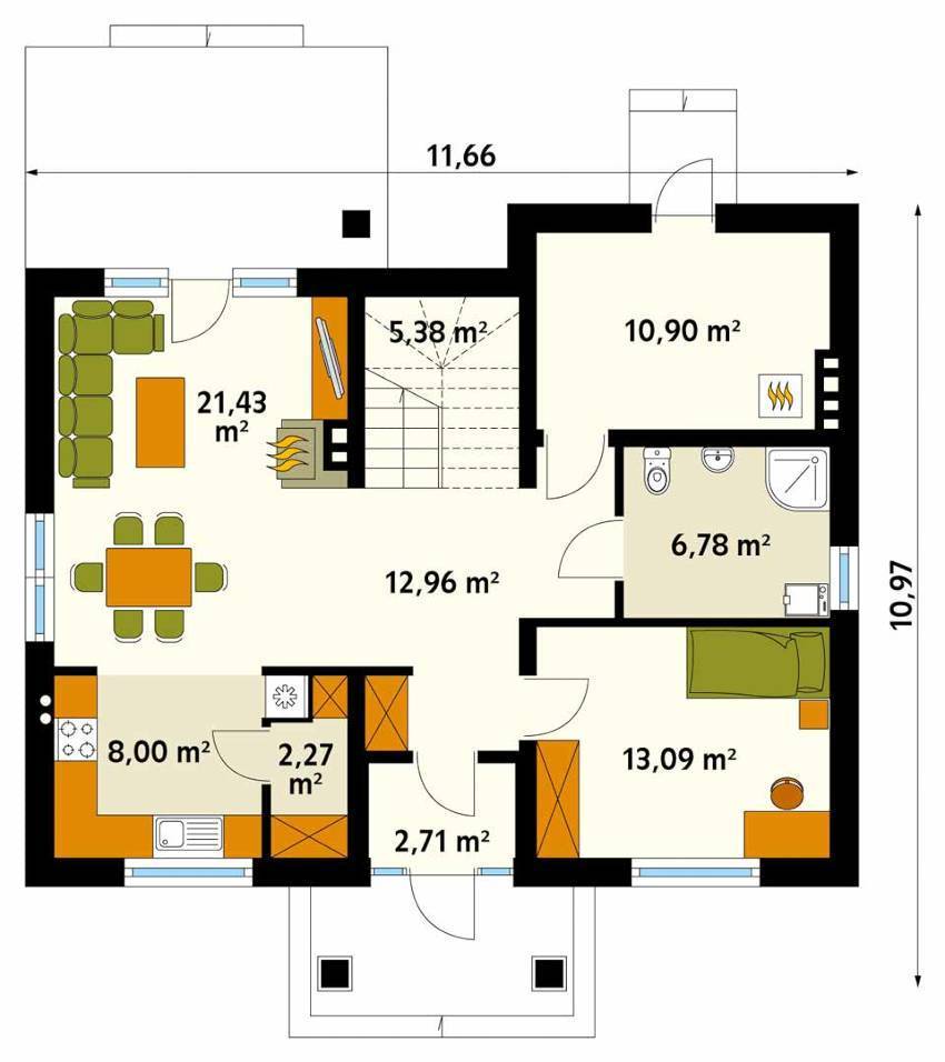 Проекты коттеджей: типовые и оригинальные варианты зданий
