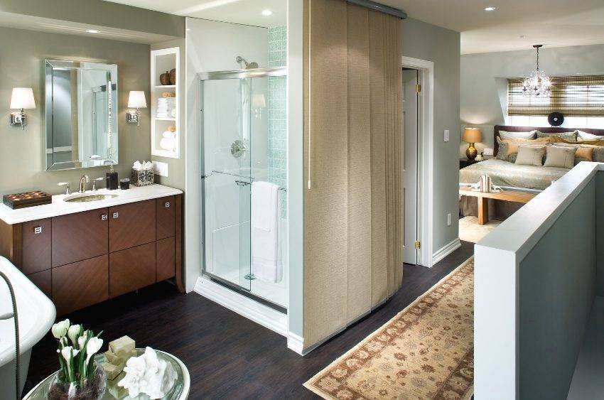 Душевые кабины: размеры и цены, фото оформления ванных комнат