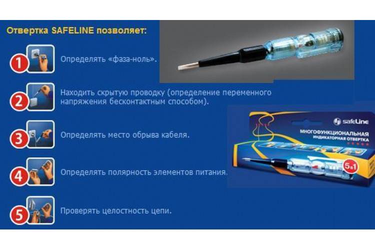 Индикаторная отвертка: типы индикаторов, как пользоваться светодиодным индикатором