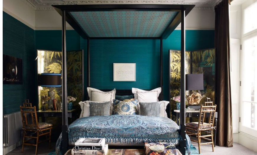 Обои в спальне: фото в интерьере и рекомендации по созданию дизайна