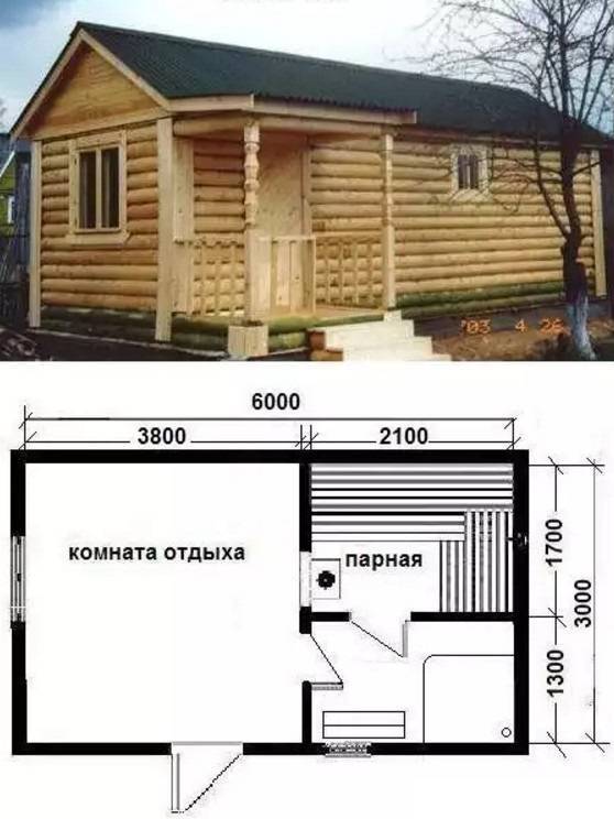Летняя баня из досок на даче: как сделать своими руками