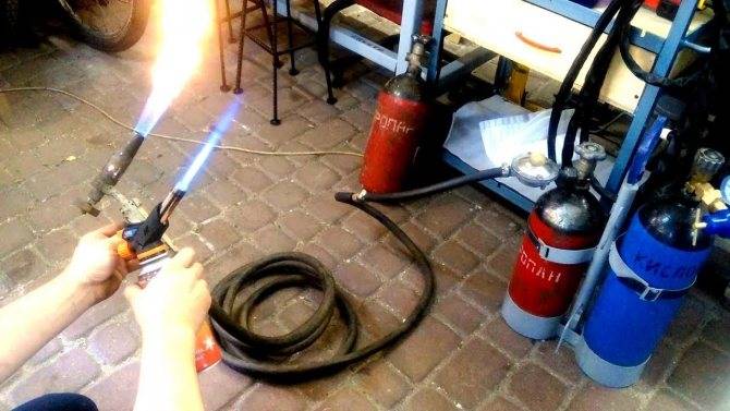 Кузнечный газовый горн своими руками
