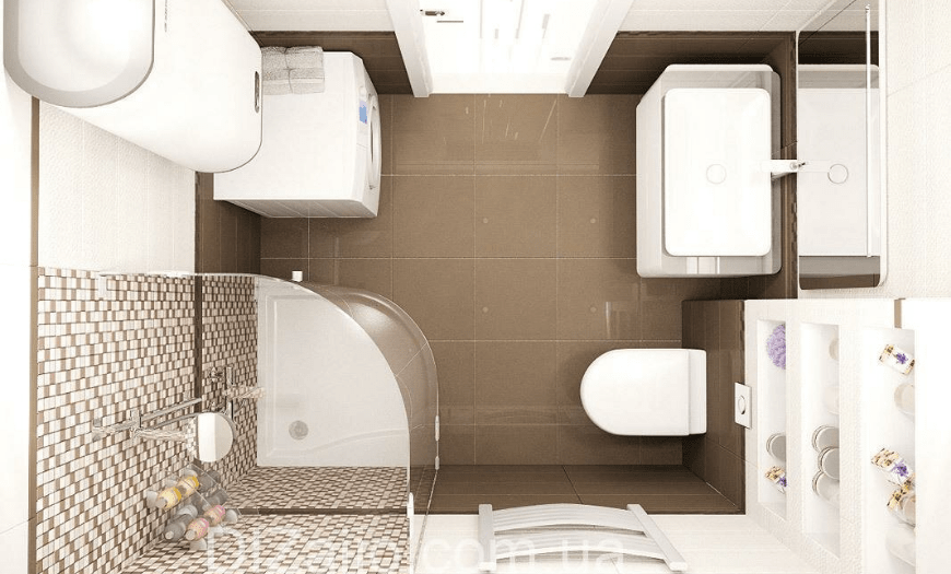Ремонт ванной комнаты и туалета, фото интересных решений