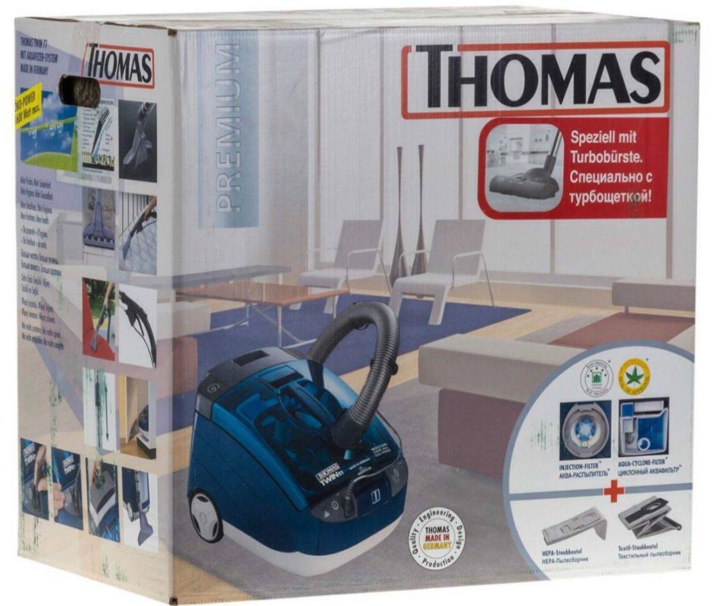 Обзор пылесоса Thomas Aqua-Box: компактный, но беспощадный к пыли и аллергенам