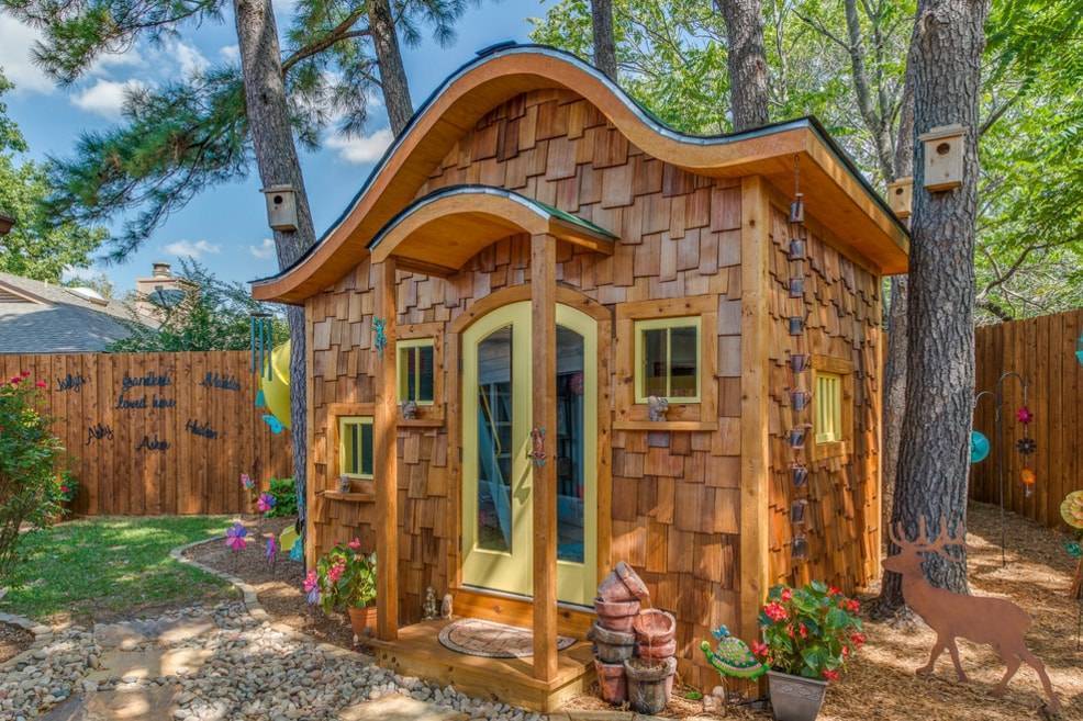 Детский домик своими руками: варианты, идеи и инструкции