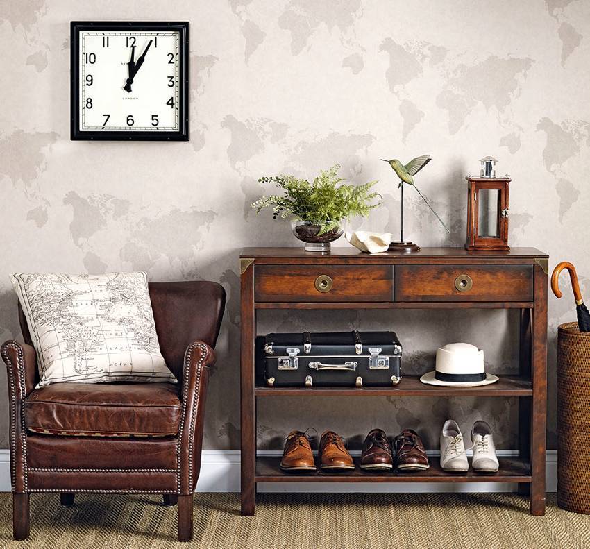 Обои в прихожую: большие возможности для исполнения дизайнерских замыслов