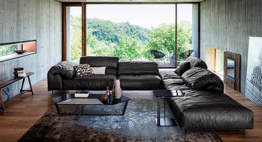 Модульные диваны для гостиной: нетривиальная и функциональная мебель