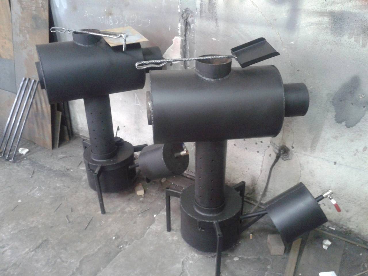 Печи для гаража: экономное тепло из подручных материалов