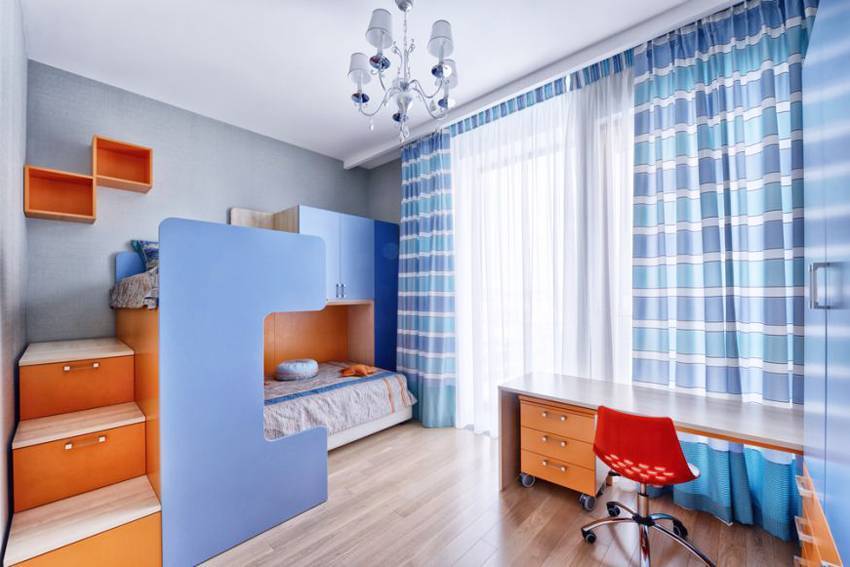 Кровать двухъярусная детская: идеи создания уютного уголка для детей