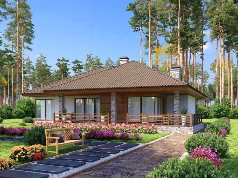 Проекты одноэтажных домов с тремя спальнями. Правила создания оптимальной планировки