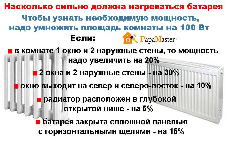 Теплоотдача радиаторов отопления: как рассчитать теплоотдачу батарей, правильный расчет на фото и видео