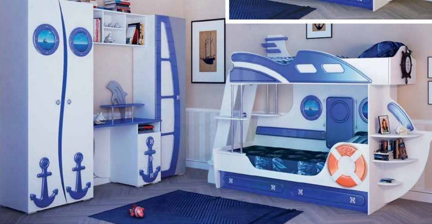 Мебель для детской для двоих детей: современные гарнитуры и модульные конструкции