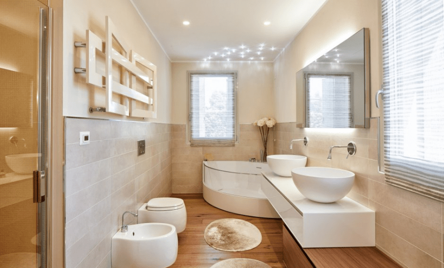 Ремонт ванной комнаты и туалета, фото интересных решений