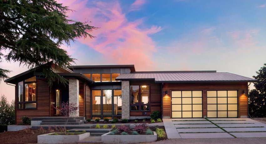 Проекты домов из газобетона: строительство современного загородного жилья