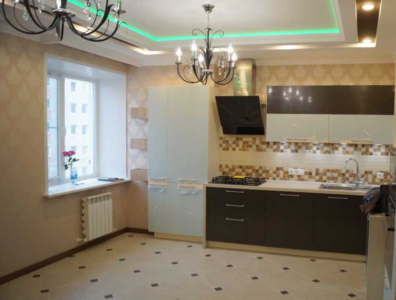 Косметический ремонт кухни эконом класса своими руками