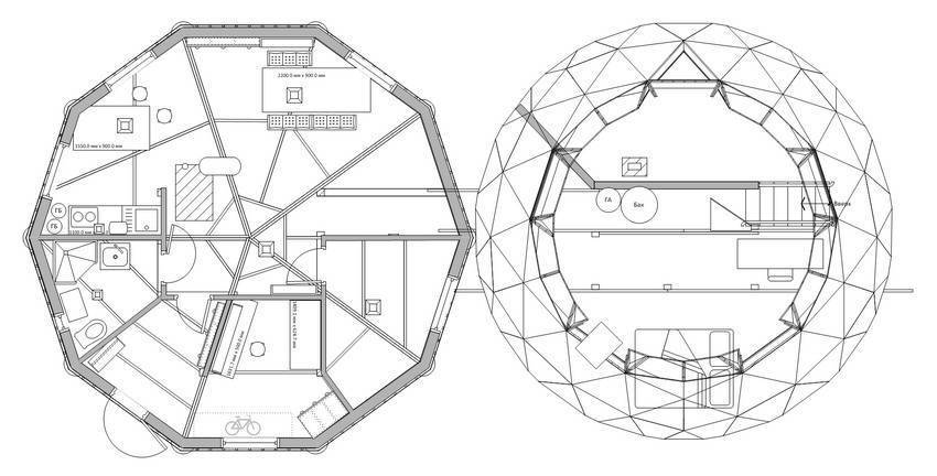 Купольные дома: проекты и цены. Описание и рекомендации для строительства