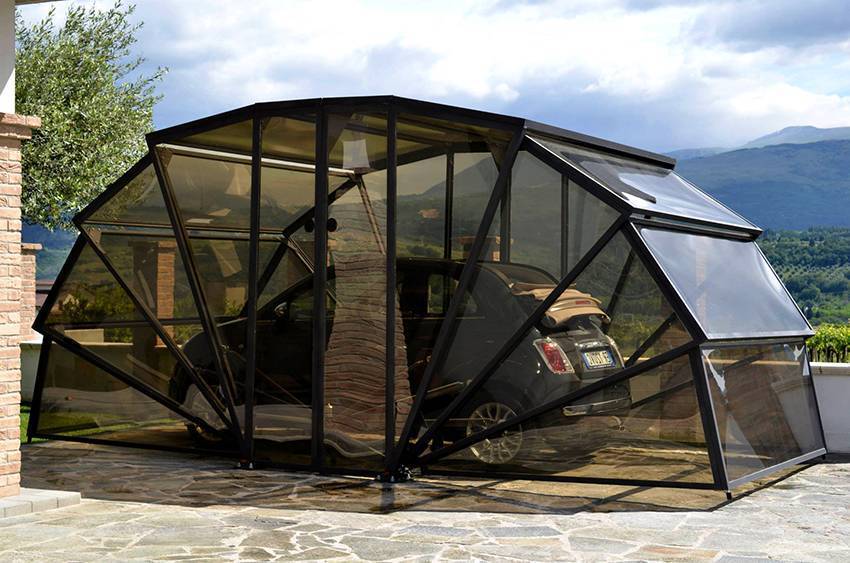 Гараж: фото интерьера и экстерьера авто-помещений