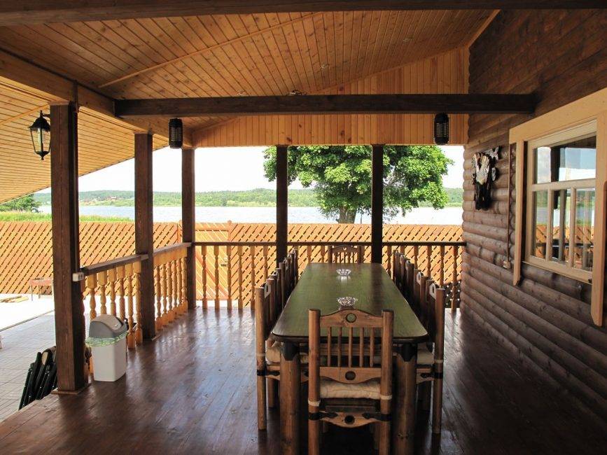 Ландшафтный дизайн двора частного дома. Фото современных дворов и участков