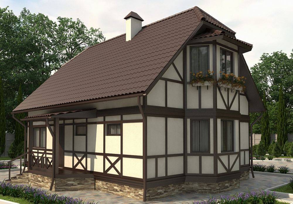 Дома в стиле фахверк: отражение средневековья в современном мире