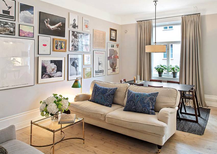 Гостиная в скандинавском стиле: создание легкого и непринужденного интерьера