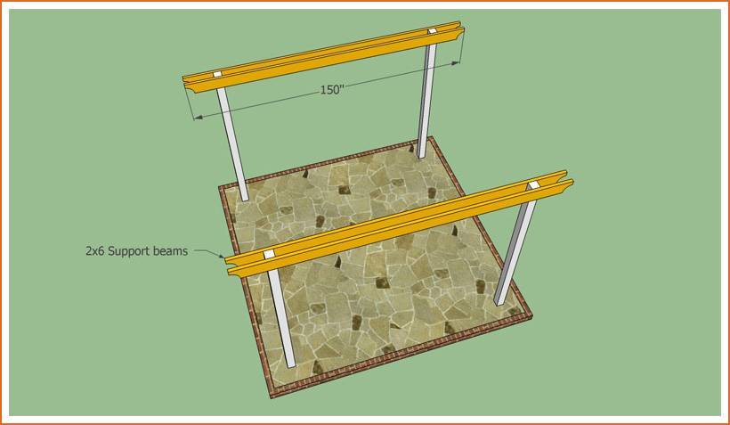 Деревянная пергола своими руками: пошаговая инструкция с фото, чертежи и размеры