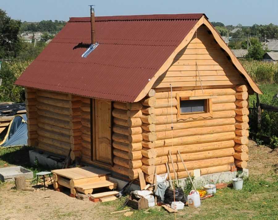 Баня на даче своими руками: проект, материалы и руководство по строительству