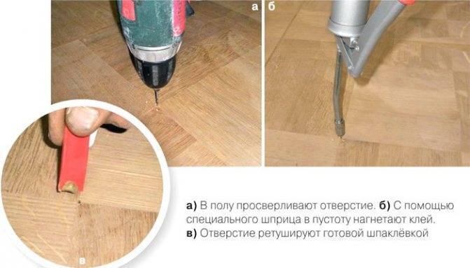 Что делать, если скрипит деревянный пол? Устраняем, не разбирая