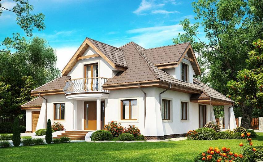 Проекты домов из газобетона: строительство современного загородного жилья