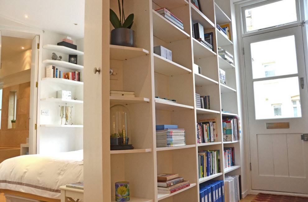 Перегородки для зонирования пространства в комнате: специфичность применения