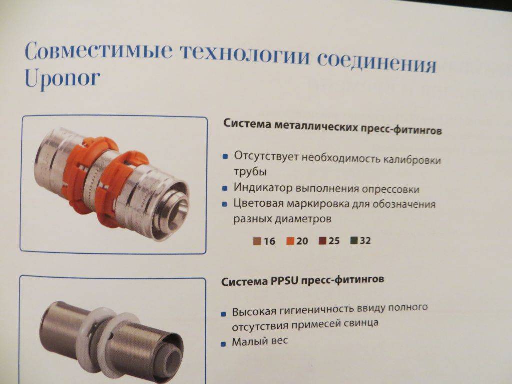 Пресс-фитинги и прессы для металлопластиковых труб: правила надёжного соединения