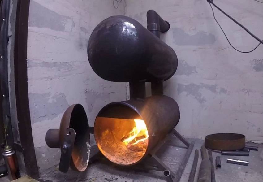 Печи для гаража: экономное тепло из подручных материалов