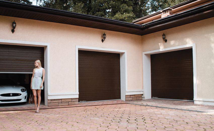 Гаражные ворота рольставни: размеры, цены, особенности конструкции и монтажа