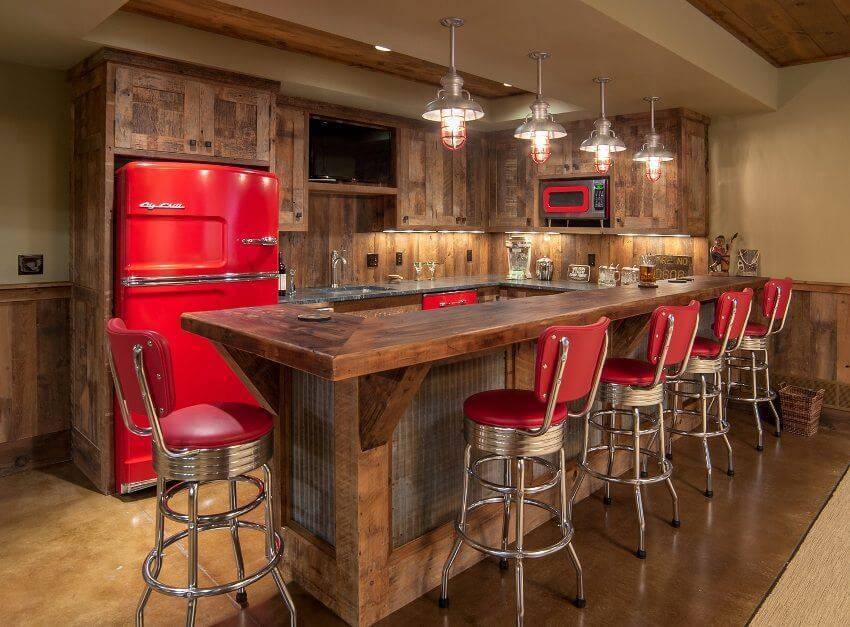 Барный стол для кухни: идеальное совмещение рабочей и обеденной зоны