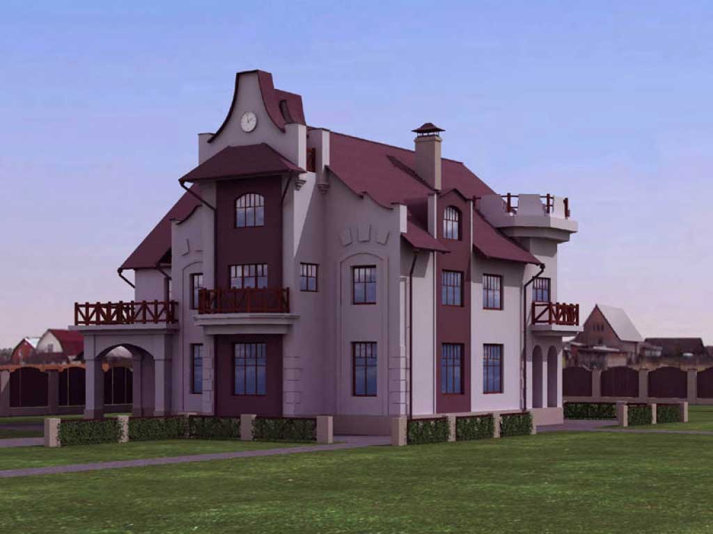 Коттедж: фото привлекательных загородных домов в разных стилях